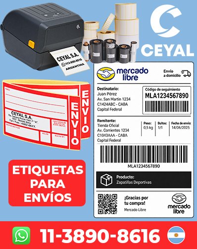 Etiquetas para Talles de Uniformes Arg