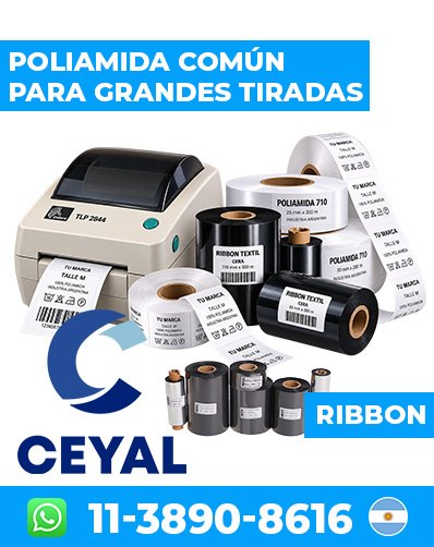 IMPRESION CON RIBBON - Personalizá tu pedido