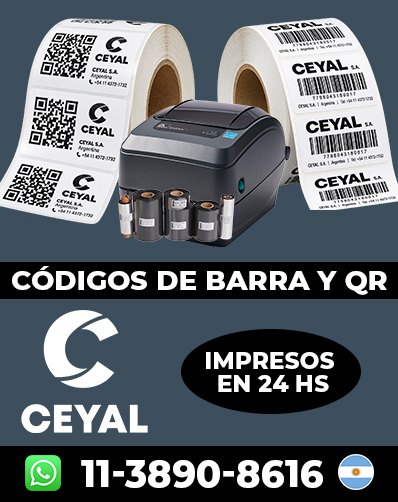 Identificación textil con códigos de barras San Martín