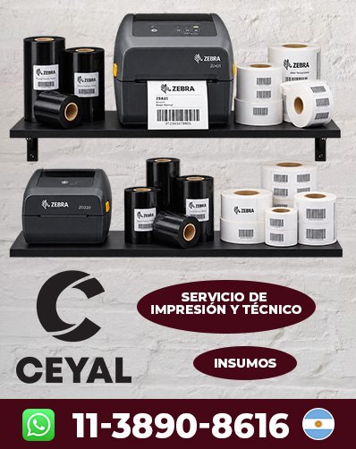 Impresora Zebra ZD230 Con Rollos De Etiquetas Y Ribbon – Monserrat argentina