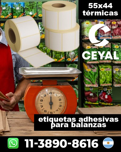 PEGATINAS BALANZA - Gestioná tu compra hoy