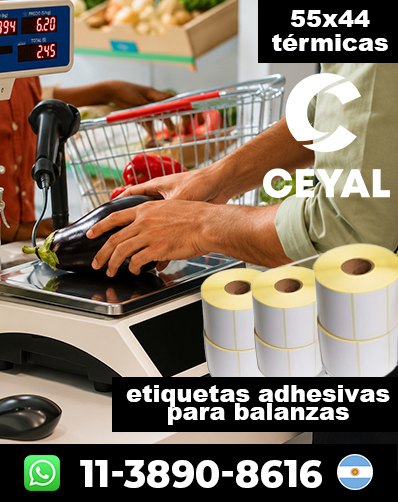 PEGATINAS BALANZA - Gestioná tu compra hoy